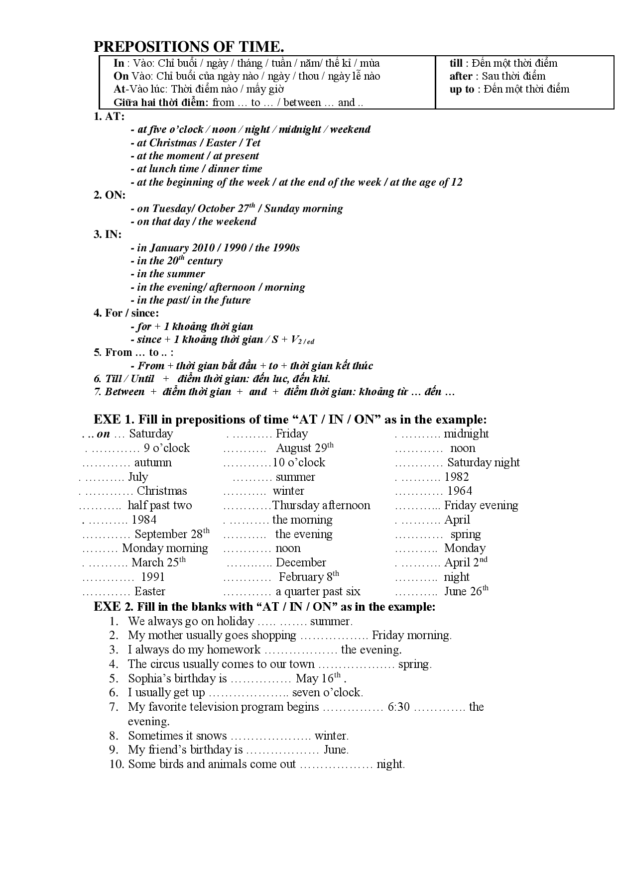 k9-PREPOSITIONS OF TIME